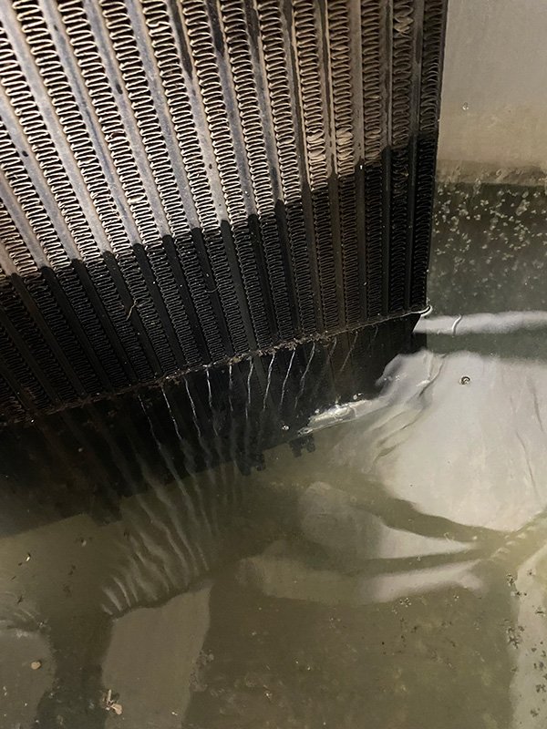 Water pressure test
